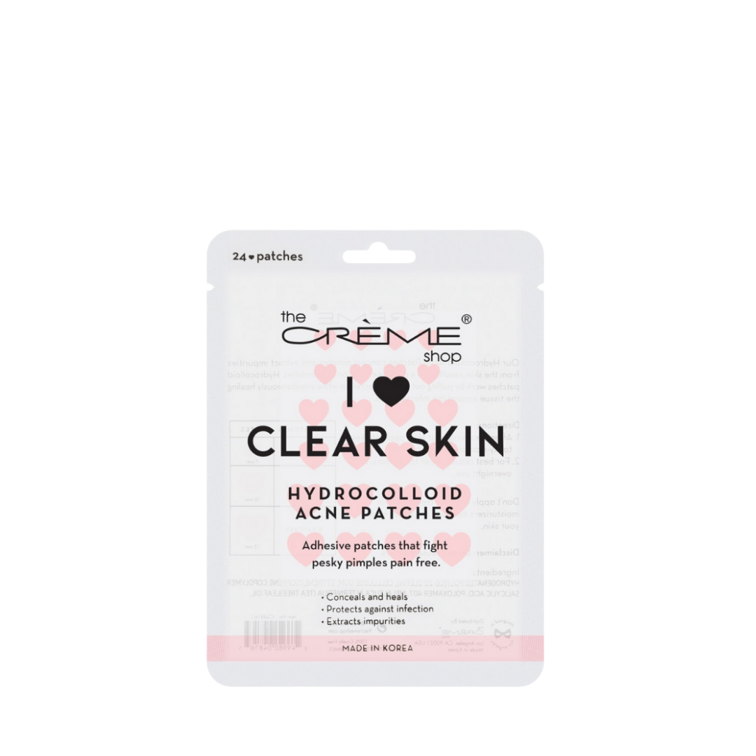 I Clear Skin – Hydrocolloid Acne 24 Heart Patches